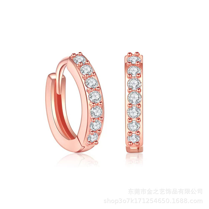 Wholesale Single row diamond earrings