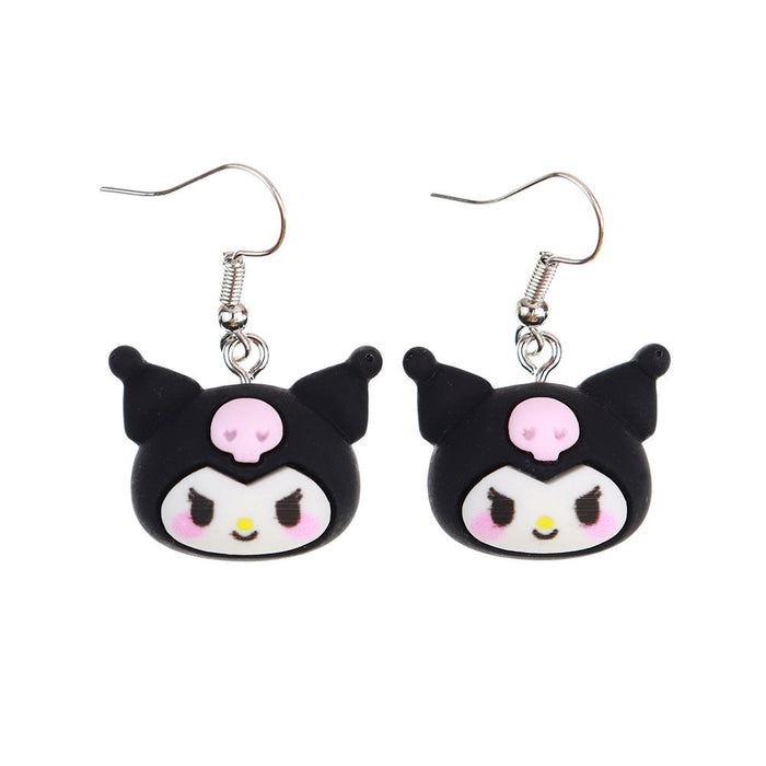 Wholesale Earrings Resin Cute Cartoon Earrings (S) JDC-ES-niqing002