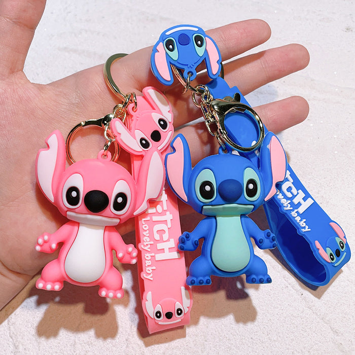 Wholesale Cartoon Silicone Doll Keychain JDC-KC-QiChao025