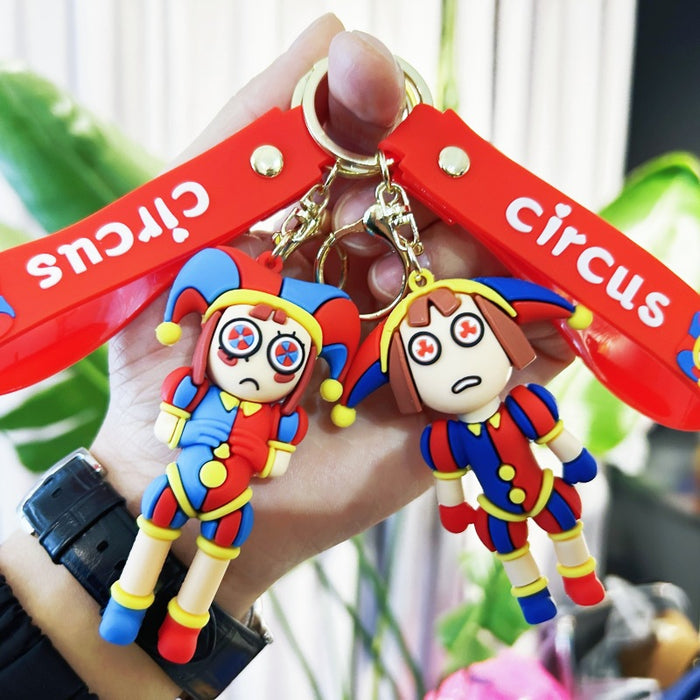 Wholesale PVC Cartoon Doll Keychain JDC-KC-WuYi208