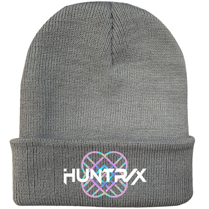 Wholesale Kpop Knitted hat fashion curled brim beanie printed