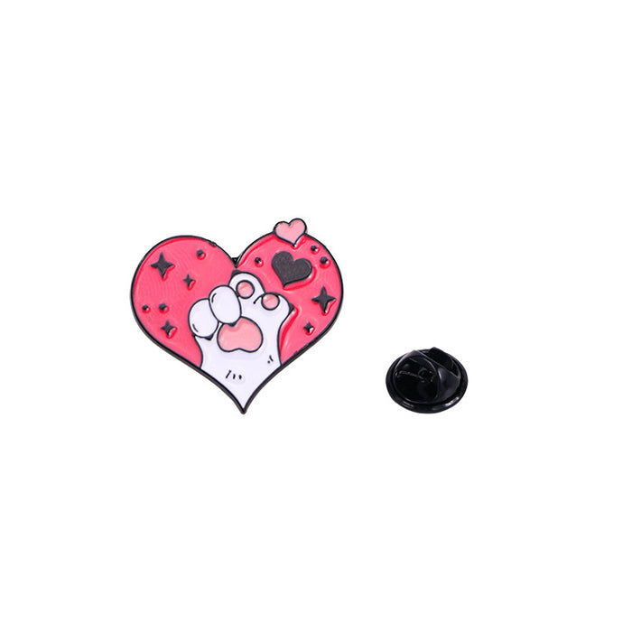 Wholesale Original Love Cat Claw cartoon cute brooch