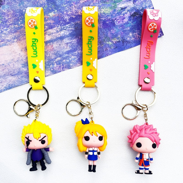 Wholesale PVC Cartoon Doll Keychain JDC-KC-WuYi165