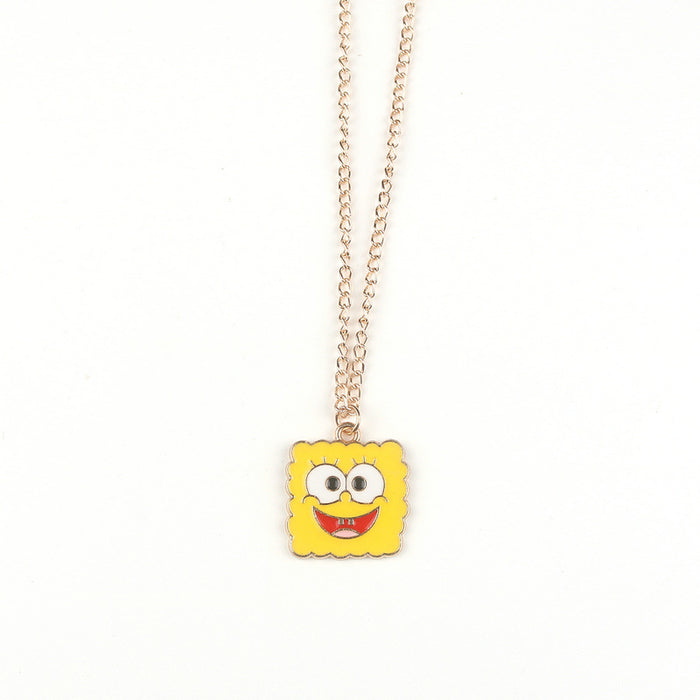 Wholesale Children Cartoon Alloy Pendant Necklace JDC-NE-FuYu007