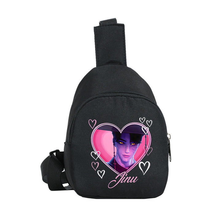 Wholesale Anime-themed Printed Shoulder Bag and Children' s Waist Bag