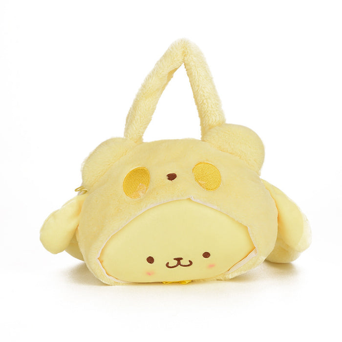 Wholesale cartoon doll bag dog plush bag frog star girl toy bag