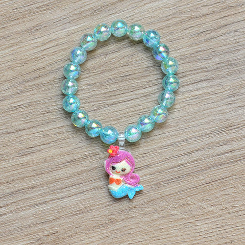 Wholesale Rainbow crystal bead bracelet