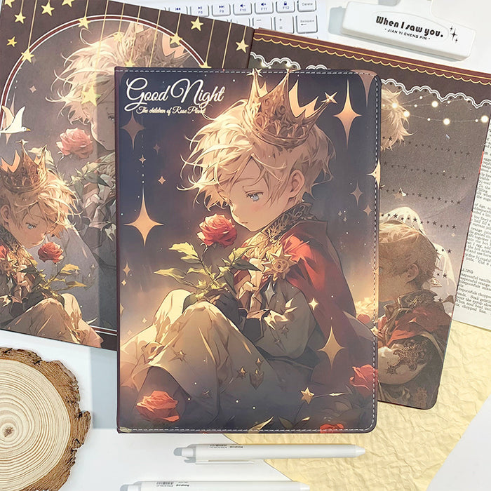 Wholesale 5pcs The Little Prince coloring book cartoon notebook notepad rose the little prince hardcover book