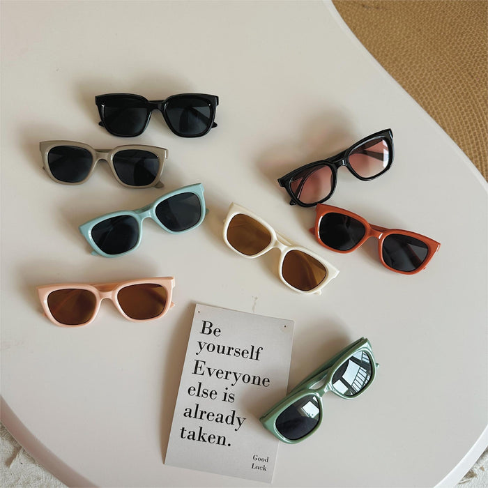 Wholesale Children's sunglasses, casual sunglasses, baby sunscreen, UV resistant sunglasses