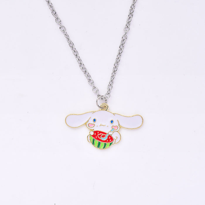 Wholesale Cartoon Cute Necklace Dog Necklace Student Couple Girlfriend Accessories