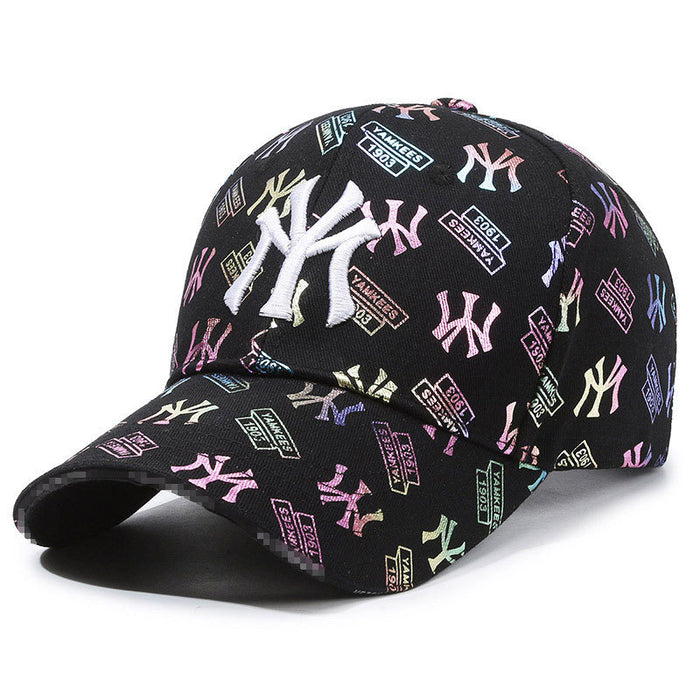 Wholesale Fashionable brand hat women's summer big brim baseball cap men's fashion deepened embroidered 2024 new big head circumference cap