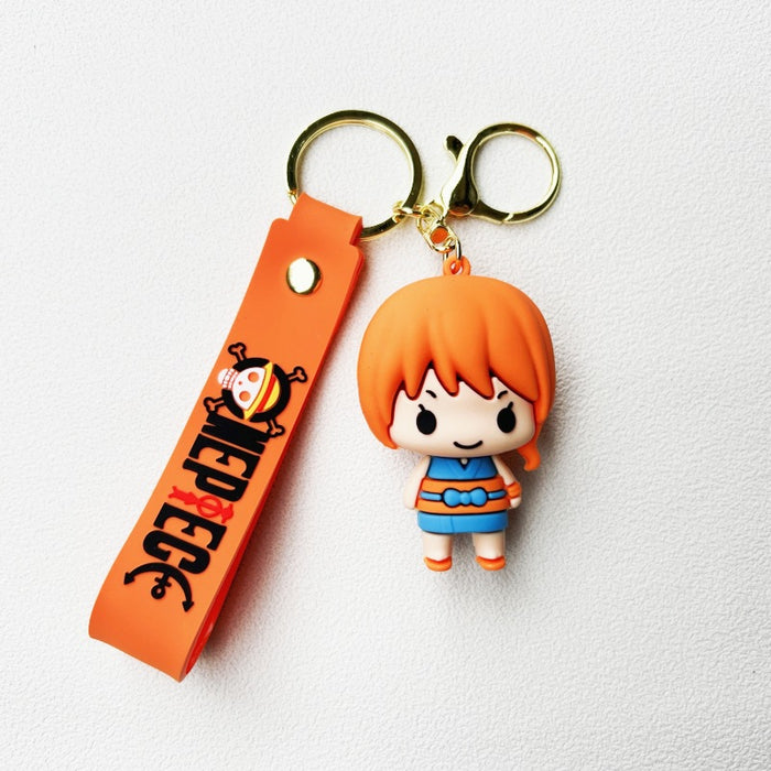 Wholesale PVC Cartoon Doll Keychain JDC-KC-WuYi038