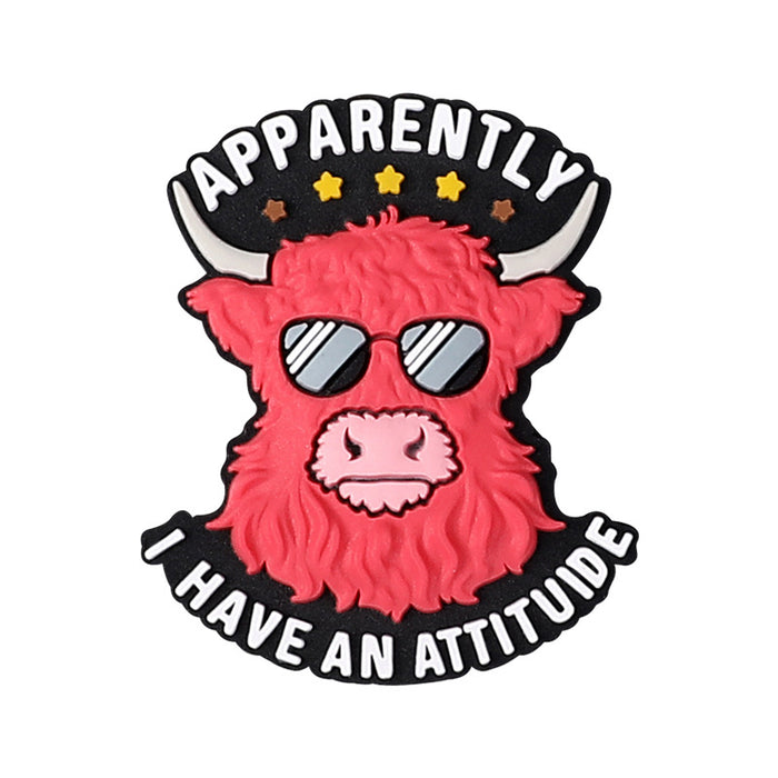 Wholesale 20pcs Silicone beads for children,  food grade,  English alphabet beads,  silicone beads for pen accessories