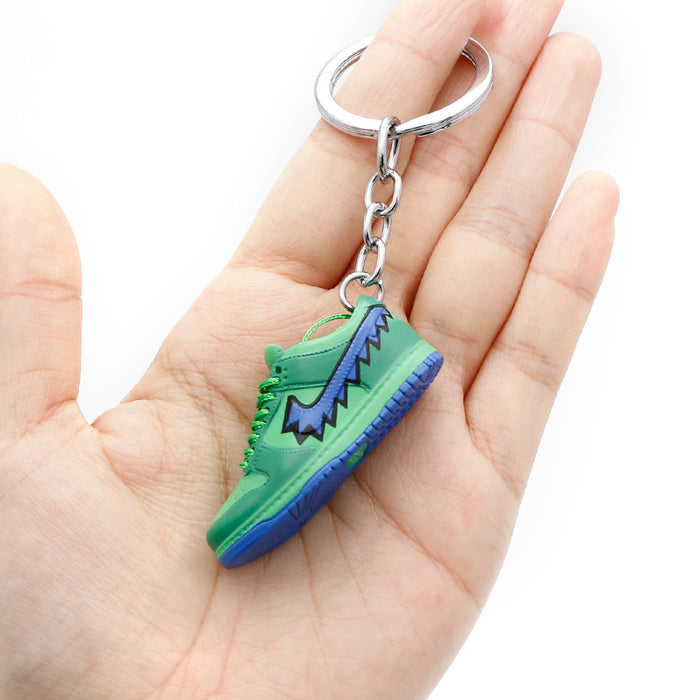 Wholesale PVC Basketball Shoe Model Keychain JDC-KC-QLPing016