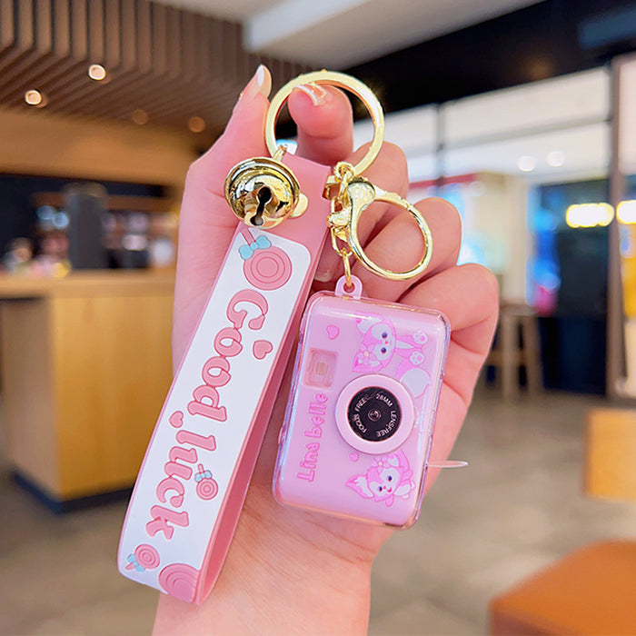 Wholesale Acrylic Luminous Camera Creative Keychain JDC-KC-KuM020