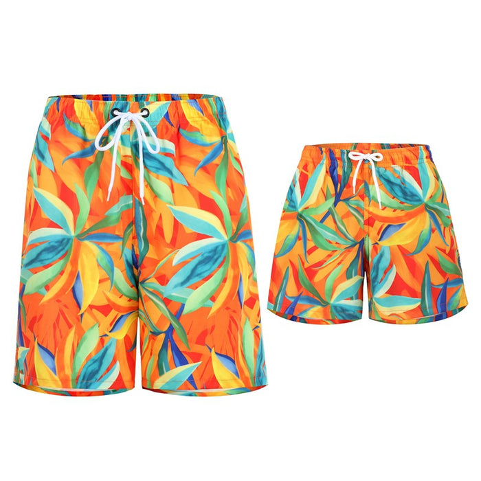 Wholesale Polyester Men's Beach Pants and Women's Bikini Sun Protection Cover Up Swimwear JDC-SW-HaiYu002