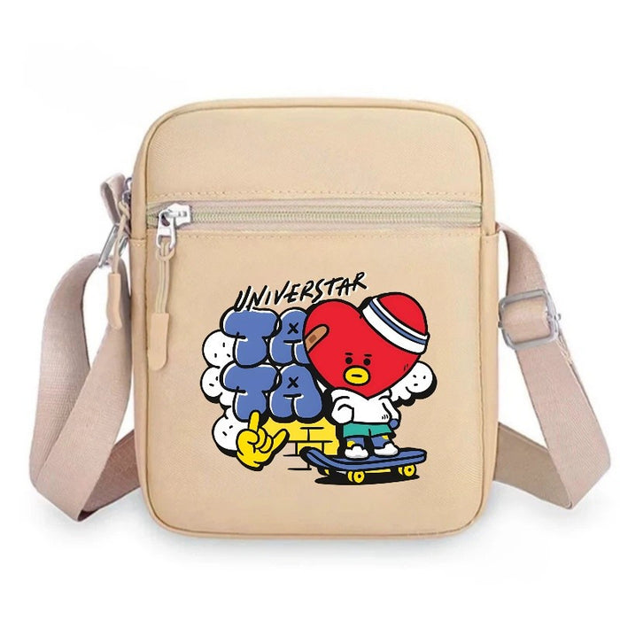 Wholesale Trendy Cartoon Print PVC Small Shoulder Bag For Women Lightweight Casual Fashion Accessory