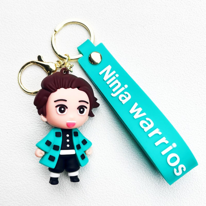 Wholesale PVC cartoon doll Keychain JDC-KC-WuYi092