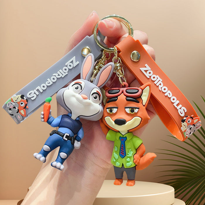 Wholesale Cute cartoon keychains bag charms