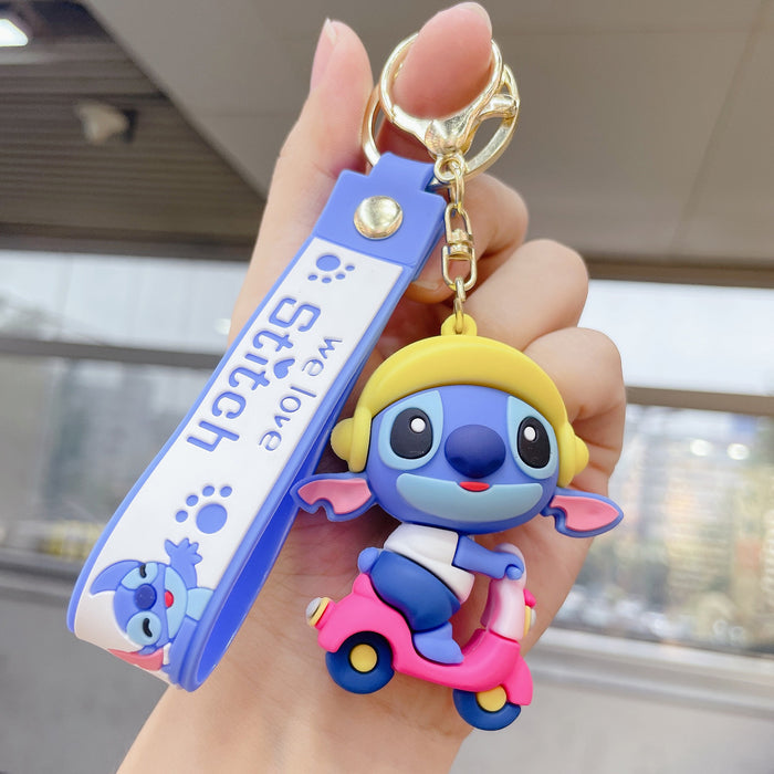 Wholesale Cute Cartoon PVC Doll Keychains (F) JDC-KC-JuShu018