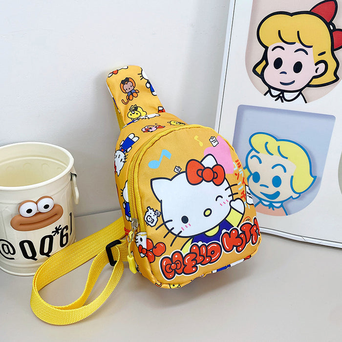 Wholesale Children's Cartoon Printed One Shoulder Canvas Messenger Bag JDC-SD-Tongxi002