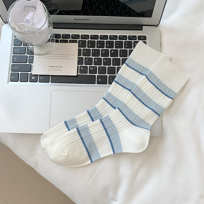 Wholesale Versatile striped fabric sock center tube