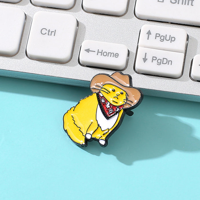 Wholesale Cute Kitten Brooch