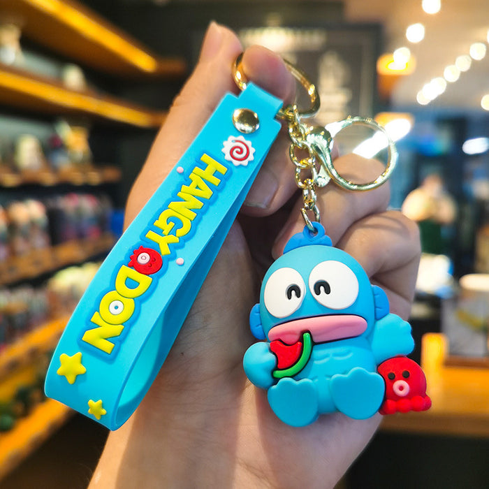 Wholesale Cartoon Doll Silicone Keychain JDC-KC-Tingm273