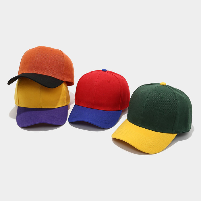 Wholesale Men' s and women' s Summer on sun protection outdoor sports patchwork baseball Fashionhat
