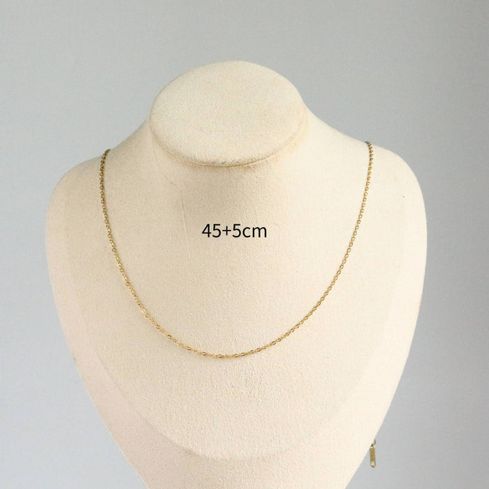 Wholesale Stainless steel fashion shell bow DIY pendant necklace electroplating