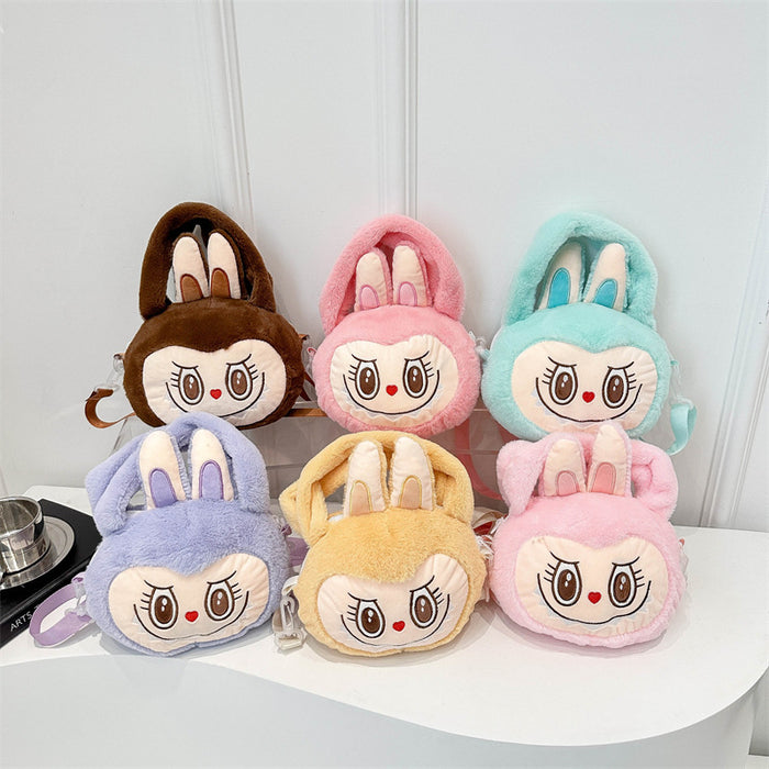 Wholesale Cartoon Claw Machine Doll Plush Toy Cute Cartoon Handbag