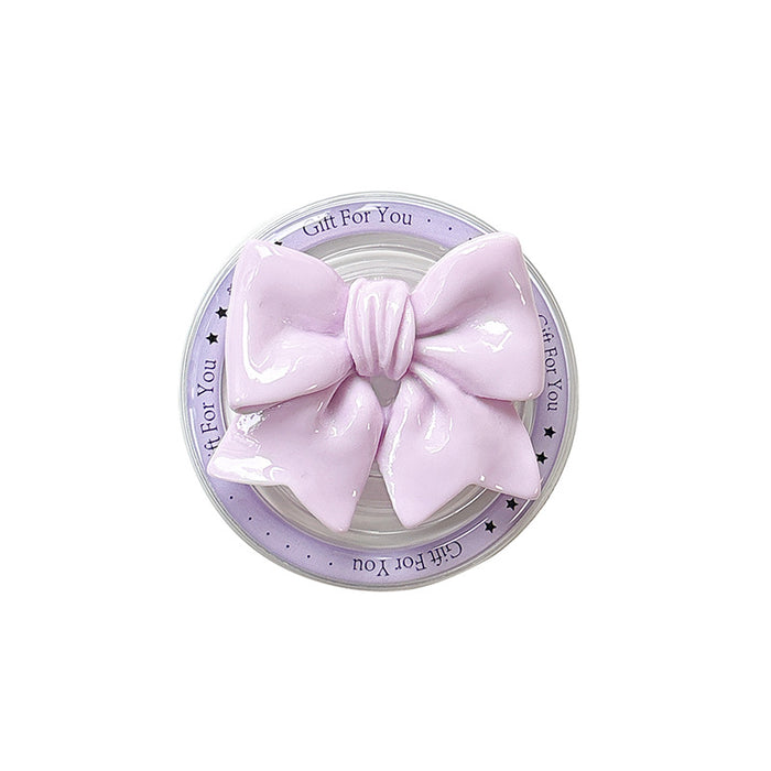Wholesale Solid-Color Bowknot Magnetic Phone Grips