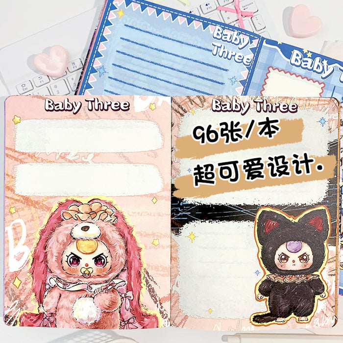 Wholesale 5pcs Rabbit Pu Leather Notebook  Coloring Pages Cartoon Leather