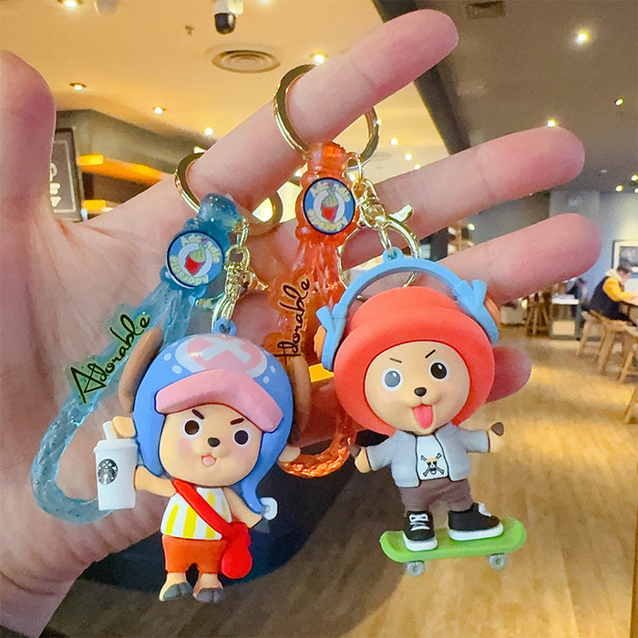 Wholesale Cartoon Doll PVC Keychain JDC-KC-JinG007