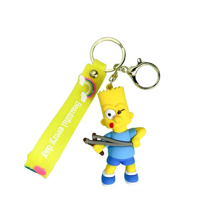 Wholesale PVC Cartoon Doll Keychain JDC-KC-DouBao001