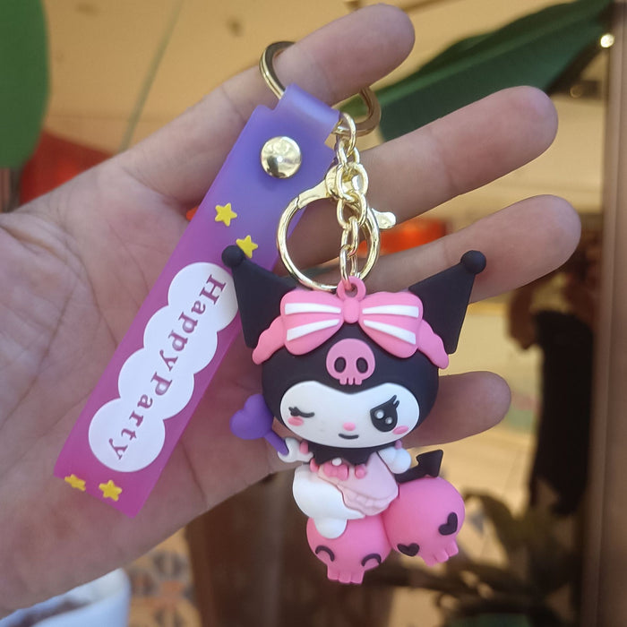 Wholesale PVC Cartoon Doll Keychain JDC-KC-KuangK011