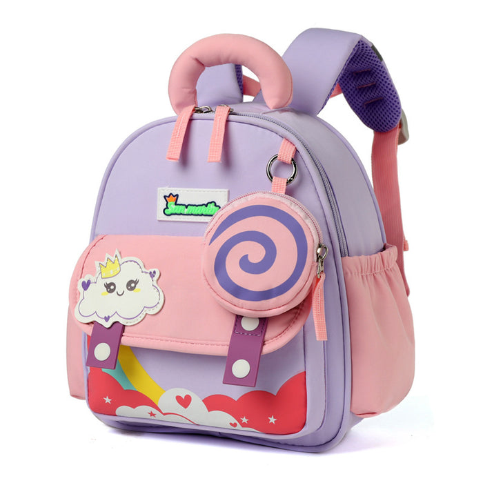 Wholesale kindergarten school bag girl cute children' s shoulder bag  baby cartoon children' s backpack