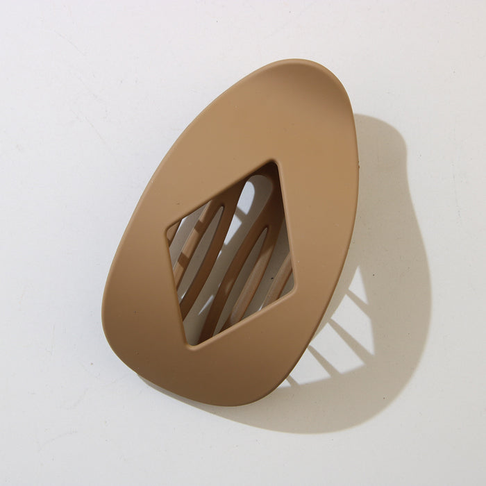 Wholesale Personalized fashion leopard print all-match flat duckbill hairpin diamond-shaped solid hairpin hair accessories headdress