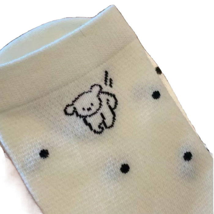 Wholesale White socks, middle tube socks, polyester socks, breathable mesh