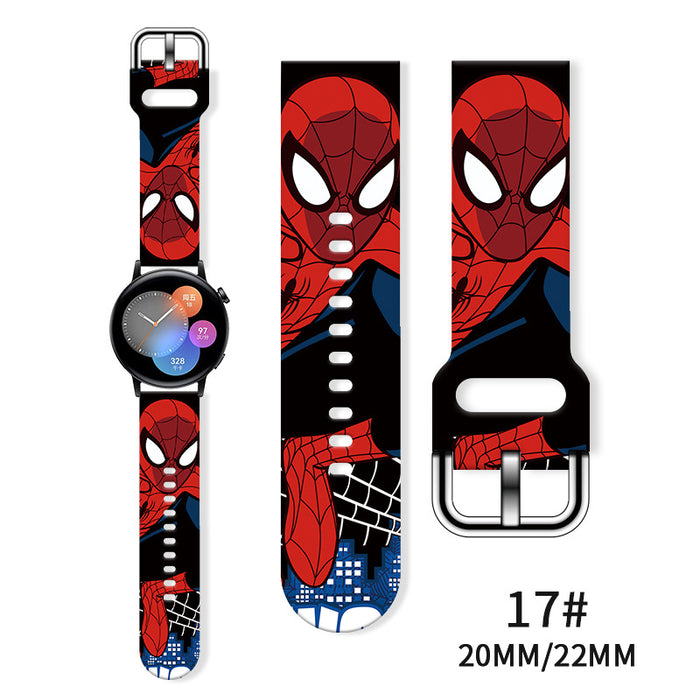 Wholesale Printed Tpu Watch Strap Wrist Strap JDC-WD-NuoQi050