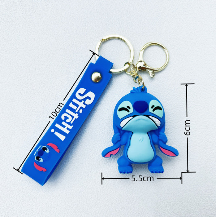 Wholesale PVC Cartoon Doll Keychain JDC-KC-WuYi220