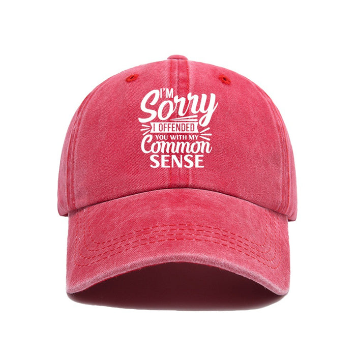Wholesale New letter baseball cap with personalized curved roof and dome sunshade hat