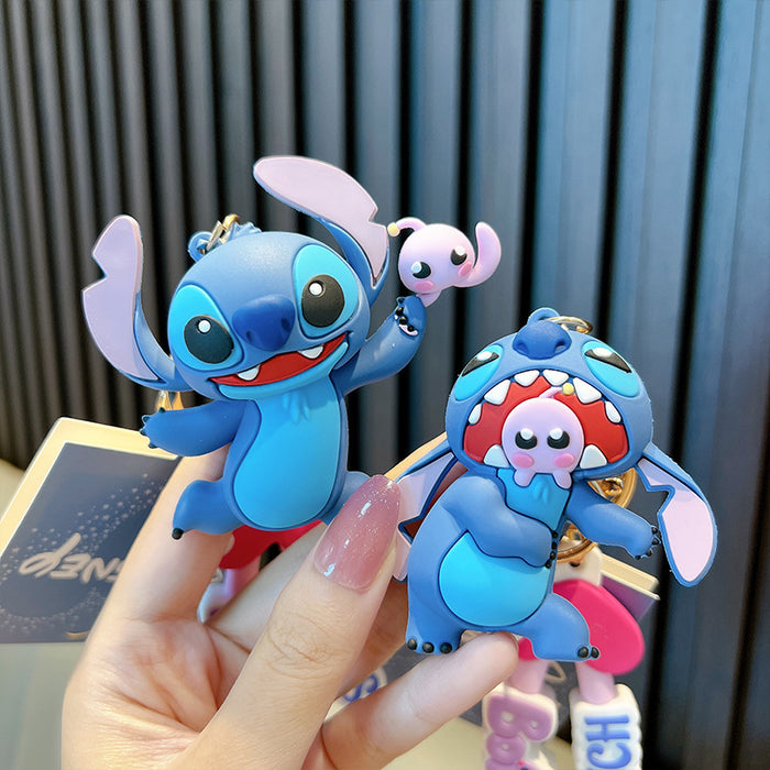 Wholesale Cartoon Doll PVC Keychain JDC-KC-YuZi004