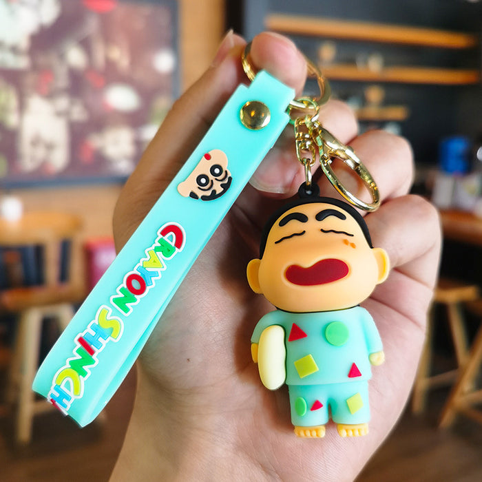 Wholesale Cartoon Doll Student Couple Key Chain Souvenir Small Gift