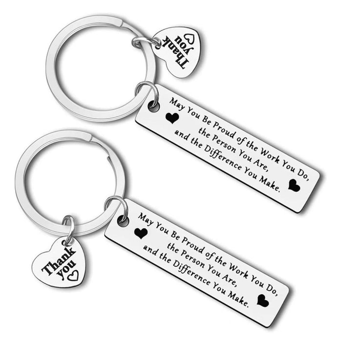 Wholesale You Are A Key Part of You Stainless Steel Keychain JDC-KC-TangMumao003