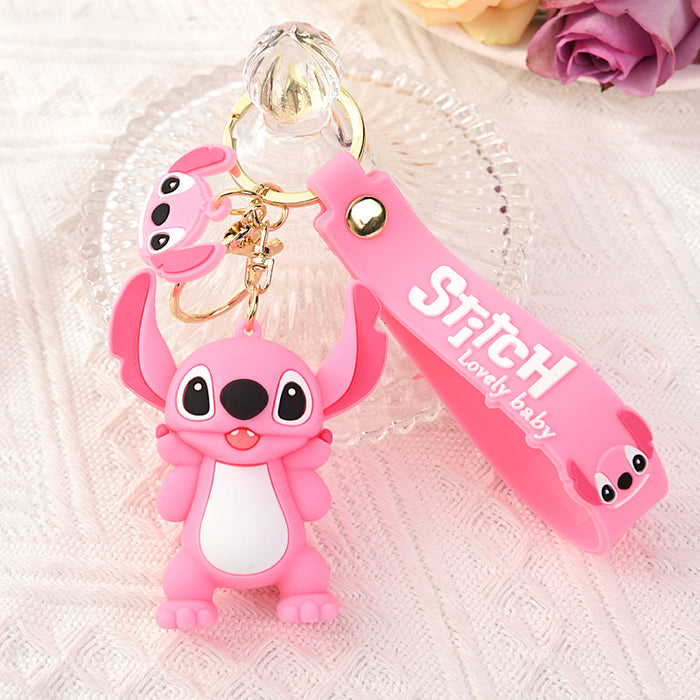 Wholesale Star Baby Keychain Doll Creative Cute Pendant Silicone Keychain Pendant