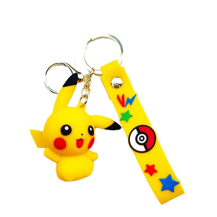 Wholesale PVC Cartoon Doll Keychain JDC-KC-WuYi218