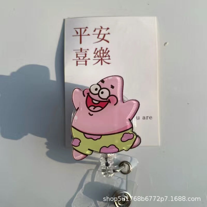 Wholesale ABS Cartoon Scroll Keychain JDC-KC-ChenPin002