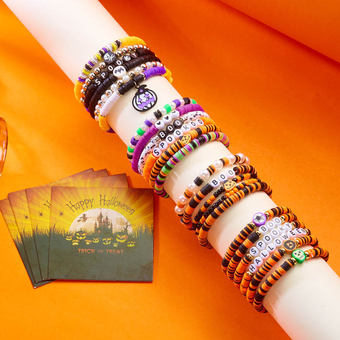 Wholesale Simple bat crystal bracelet set  party alloy letter bracelet