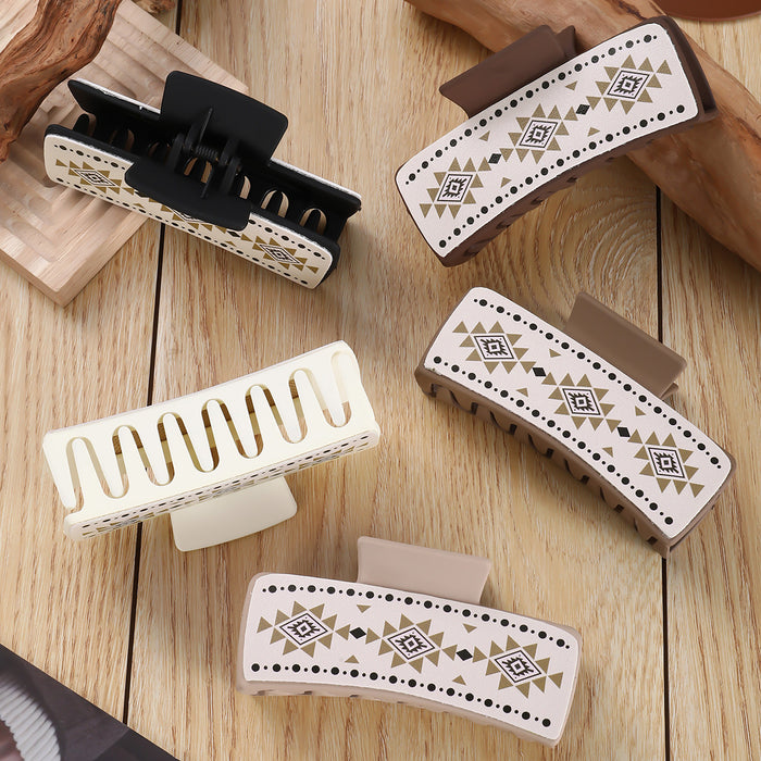 Wholesale Fashionable three large square Hair Clips